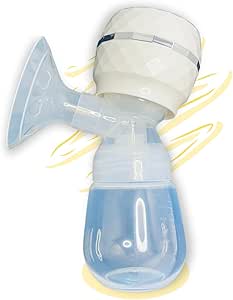7AGAT BPA free portable electric breast pump with 9 modes, compact design, and ergonomic pump flange for comfortable use