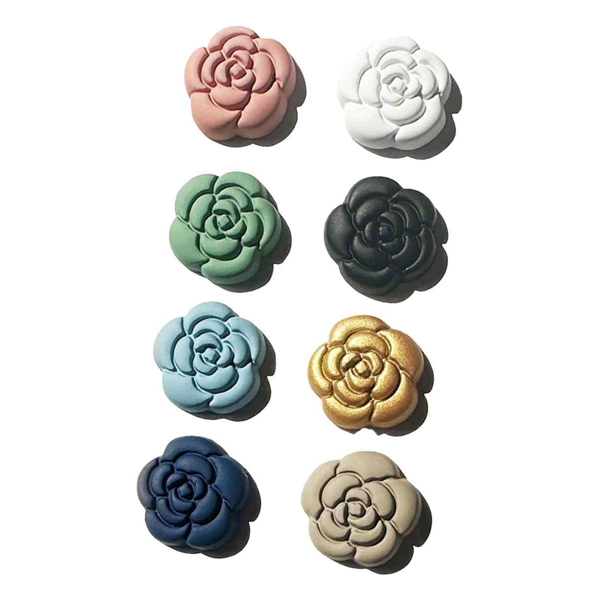 Set of two 7AGAT magnetic hijab pins with strong hold metal scarf magnets, designed to secure hijabs without damage.