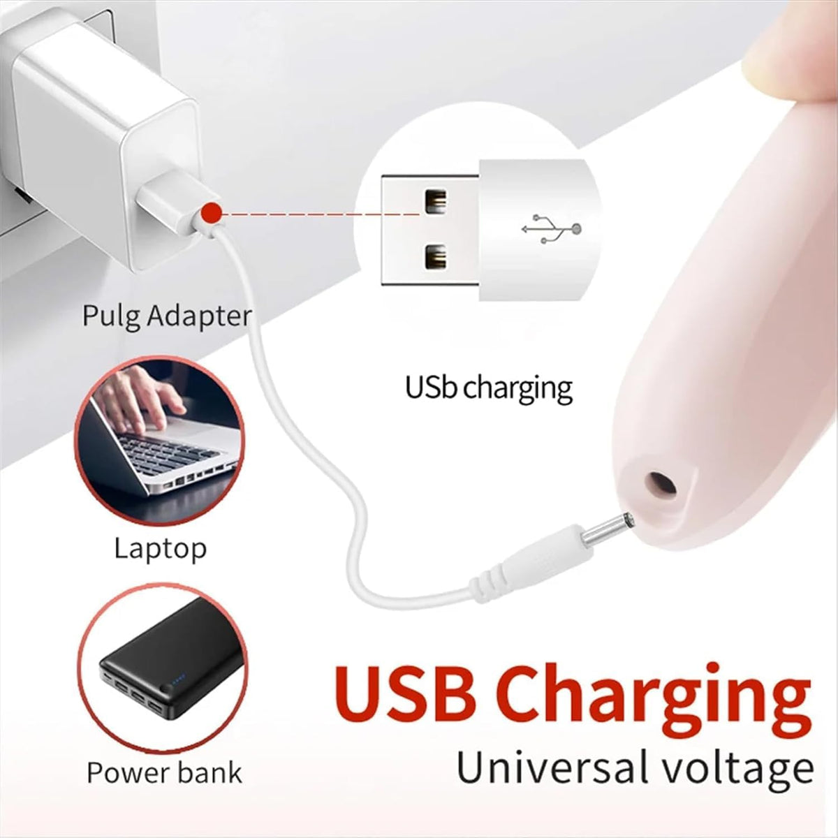 7AGAT USB rechargeable electric foot file with dual speeds for heel callus removal, portable skin care tool in action.