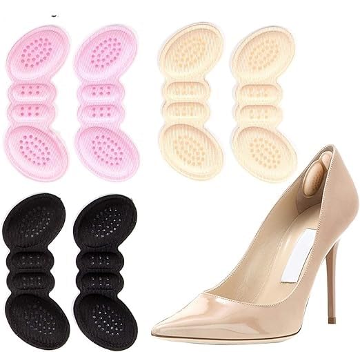 Rose silicone heel cushion pads for shoes by 7AGAT