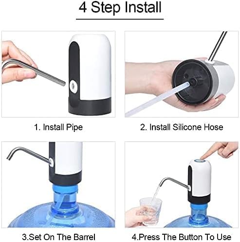 7agat Shopping - Step-by-step installation guide for the automatic electric water bottle pump.