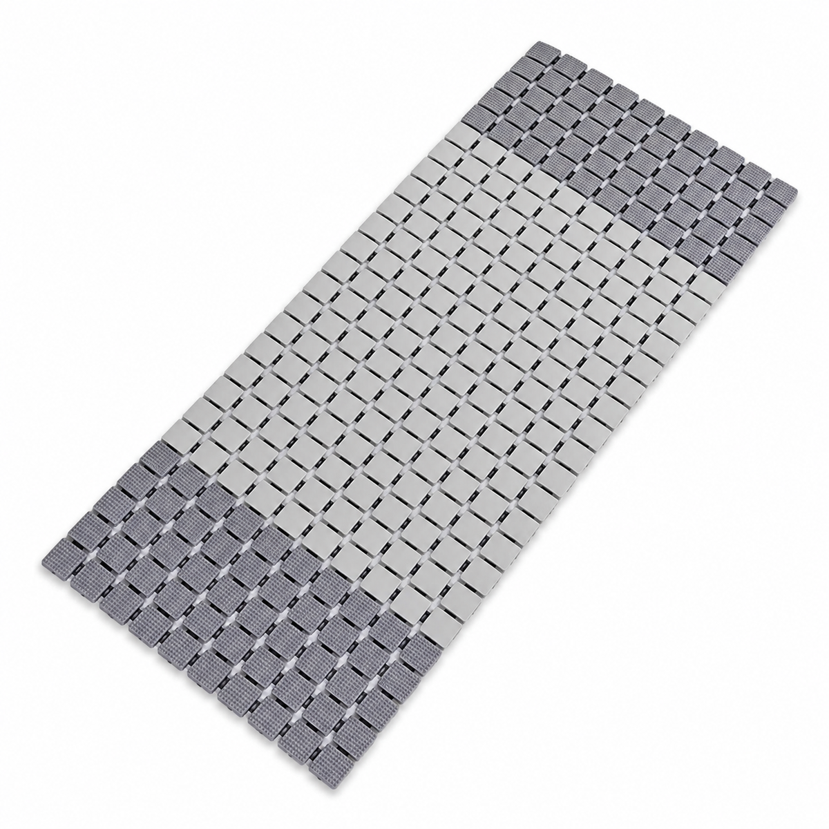 7AGAT premium PVC plastic anti-slip bath rug with suction cups, quick-drying, non-toxic, 70x38 cm for shower and tub safety