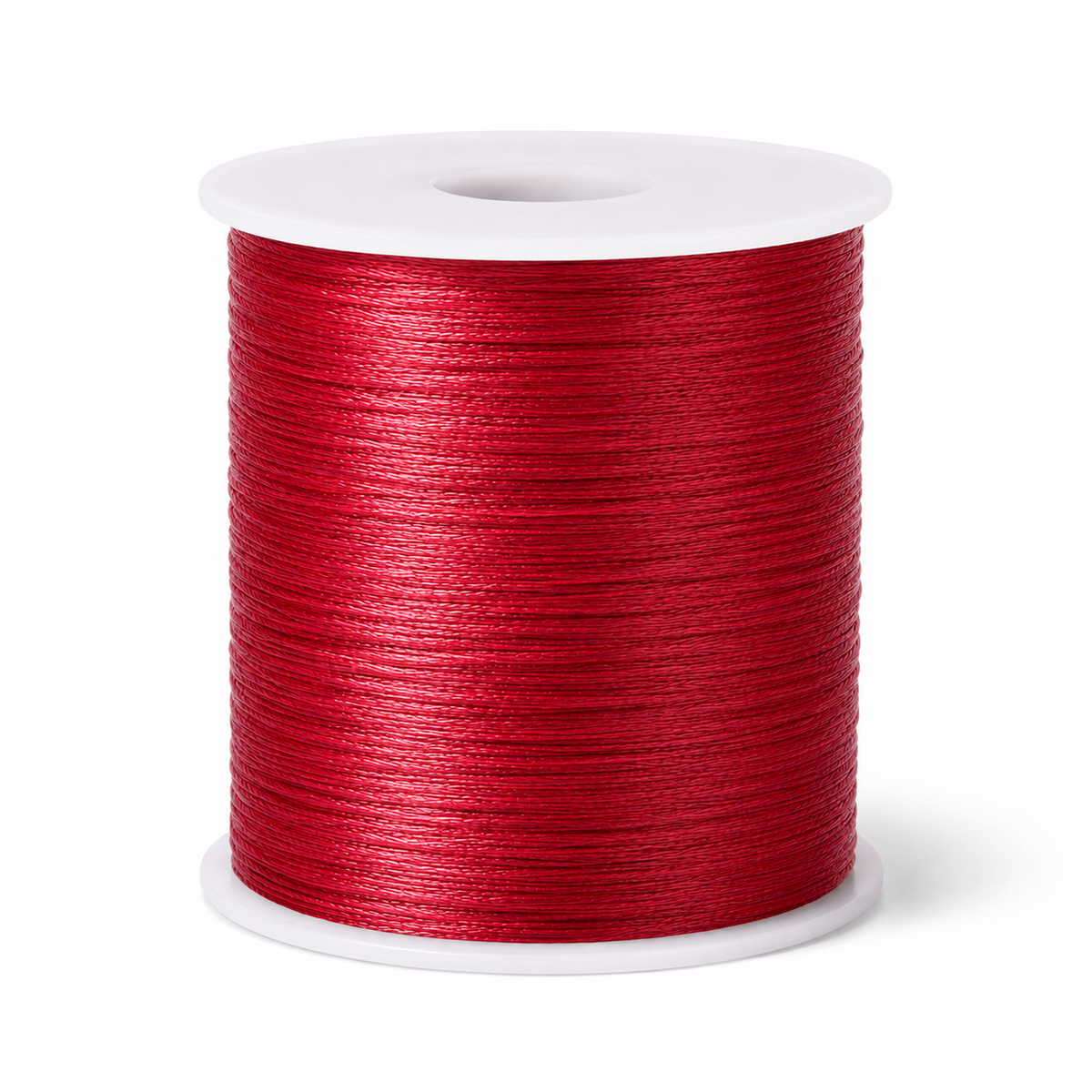 7AGAT silk-look nylon Shamballa cord spool for beading, jewelry making, macrame, and DIY crafts with vibrant, smooth nylon thread.