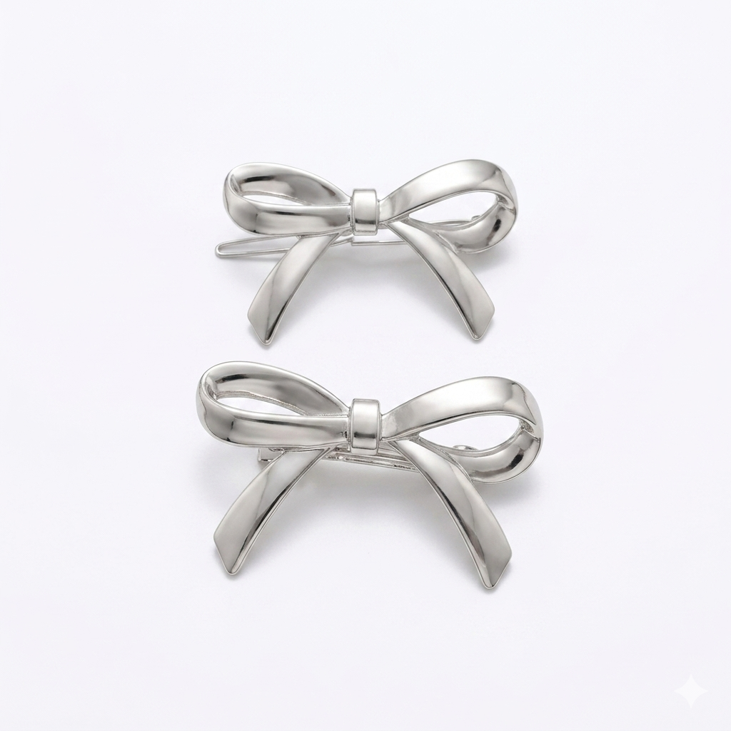 Two metal hair clip claws from 7AGAT, elegant hair accessories for women and girls, suitable for daily wear and special occasions.